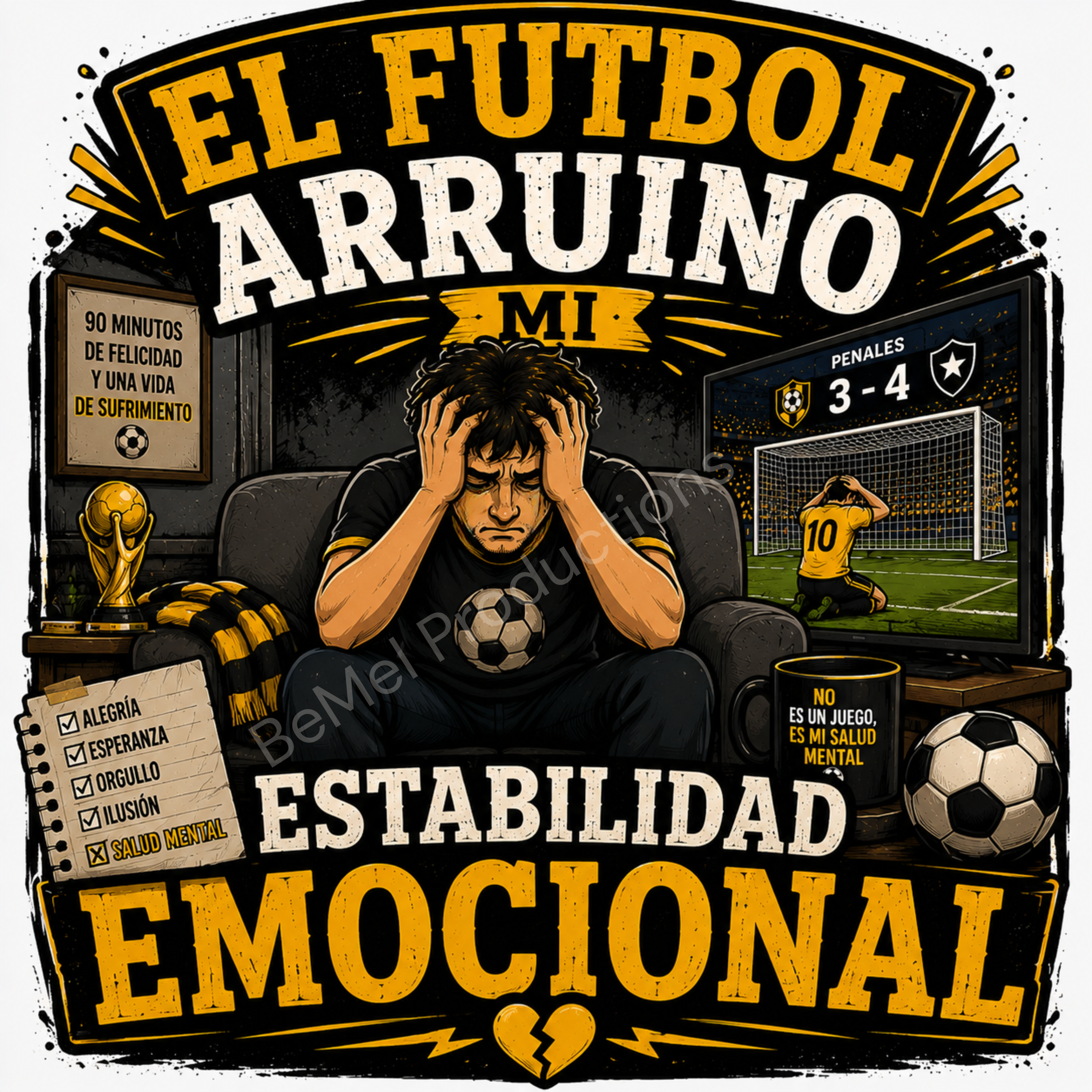 El Futbol Arruino Mi Salud Mental
